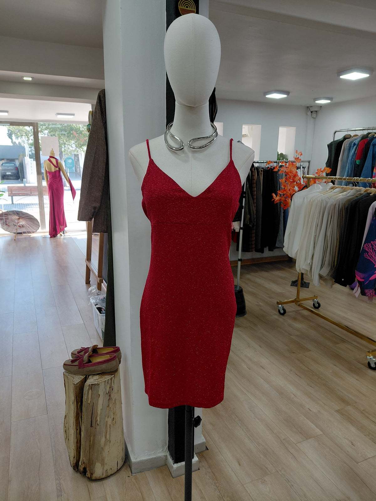 Vestido fiesta - Rojo