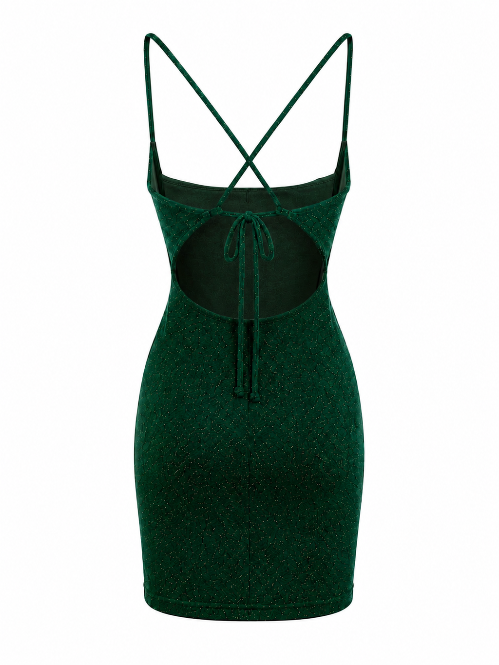 Vestido fiesta verde esmeralda