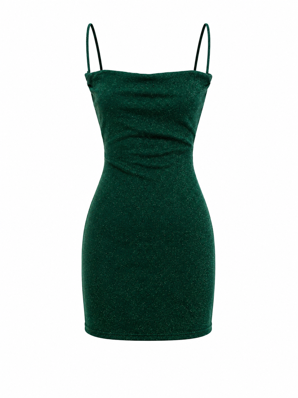 Vestido fiesta verde esmeralda
