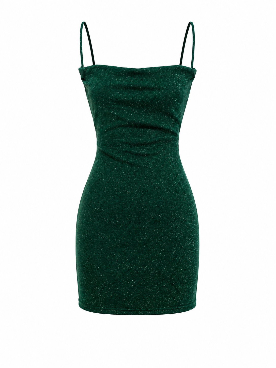 Vestido fiesta verde esmeralda